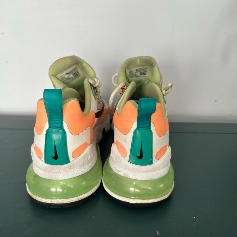 Nike Women's Multicolor Sneakers - Pink, Orange, Green - Picture 4 of 7